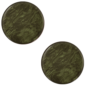 Cabuch&oacute;n plano Polaris Elements 12 mm Lively Verde militar