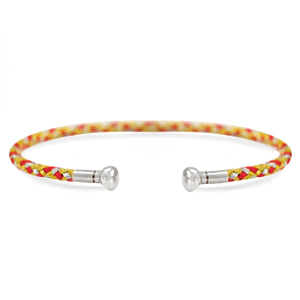 C.U.S&reg; pulsera de joyer&iacute;a Amarillo-rojo-plateado