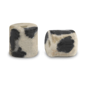 Piedras naturales Jaspe D&aacute;lmata disco 4x4mm Greige