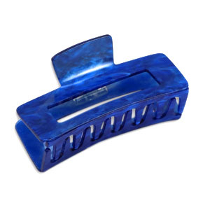 Accesorios pinza para el pelo Azul cobalto m&aacute;rmol