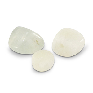 Piedras naturales Piedra de luna Blanca