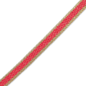 Cinta Rosa frambuesa-dorado
