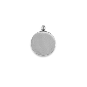 Colgantes Acero Inox La Luna Plateado