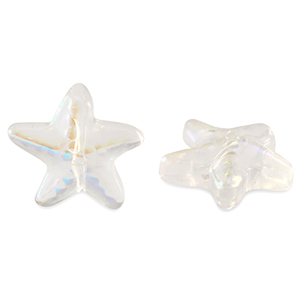 Abalorios de cristal estrella de mar Cristal AB