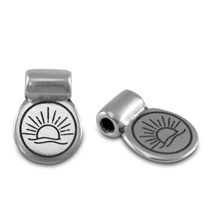 Correderas met&aacute;lica DQ sol Plata vieja (sin n&iacute;quel)