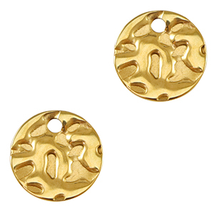 Colgantes Acero Inox 10mm Dorado