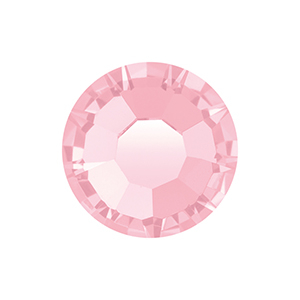 Piedras de nacimiento Octubre Preciosa SS16 base plana (4mm) Light rose
