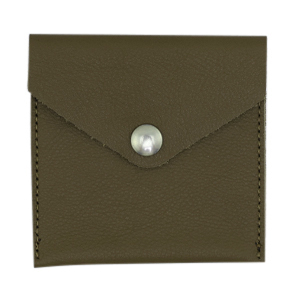 Monedero peque&ntilde;os Verde oliva oscuro