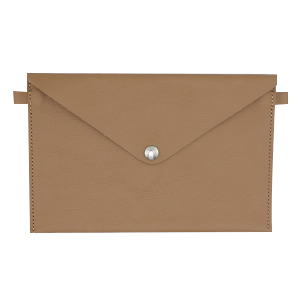 Cartera de mano Marr&oacute;n camel