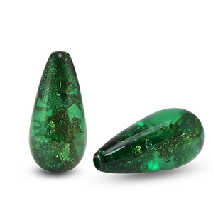 Abalorios Polaris Elements gota Tiffany &Aacute;gata verde