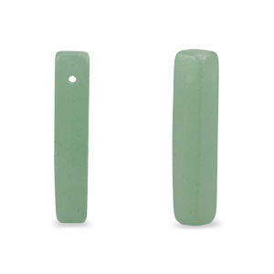 Piedras naturales Cuarzo de Aventurina tubo Verde jade