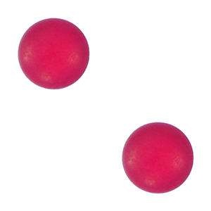 Cabuch&oacute;n Polaris 4mm soft SS16 "Piedra de nacimiento" shiny Octubre Rojo rub&iacute; 