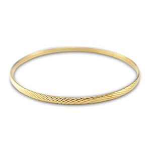 Pulseras Acero Inox Dorado