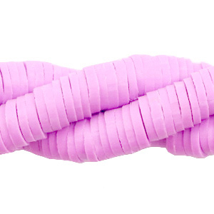 Abalorios Katsuki 6mm Lavanda p&uacute;rpura claro