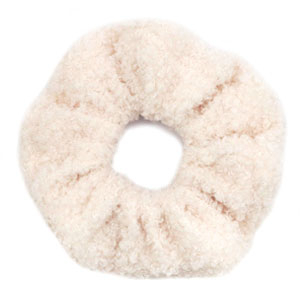 Coleteros para pelo teddy Beige crema