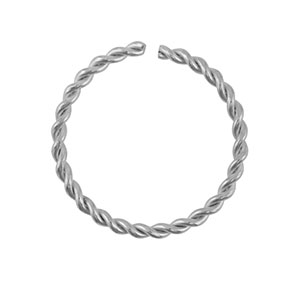 Fornituras acero Inox anillas Plateado
