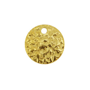 Colgantes Acero Inox redondo Dorado