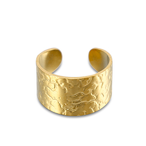 Anillos Acero Inox Dorado
