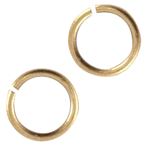 Anilla met&aacute;lica DQ 4.5mm Bronce viejo (sin n&iacute;quel)