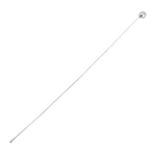Fornituras met&aacute;licas DQ bast&oacute;n con bola 50mm Plateado clar (sin n&iacute;quel)&nbsp;