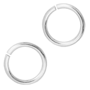 Fornituras met&aacute;licas DQ anilla 10.5mm Plata vieja (sin n&iacute;quel)
