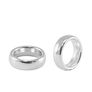 Fornituras met&aacute;licas DQ anillo 2mm Plata vieja (sin n&iacute;quel)