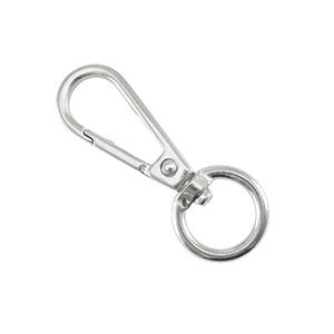 Fornituras met&aacute;licas DQ llavero 40mm Plata vieja (sin n&iacute;quel)