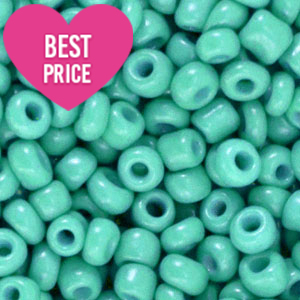 Rocalla cristal 12/0 (2mm) Verde teal