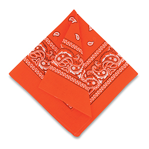 Bandana Naranja c&aacute;lida