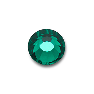 Preciosa SS34 base plana Emerald