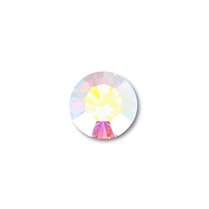 Preciosa SS30 base plana Crystal new AB
