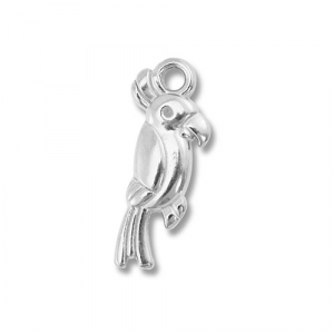Colgantes Acero Inox papagayo Plateado
