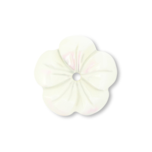 Abalorios conchas flor Blancuzco