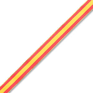 BY31&reg; Cinta con la bandera de Espa&ntilde;a Rojo-amarillo-dorado