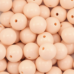 DQ Abalorios acr&iacute;licos 18 mm Melocot&oacute;n desnudo
