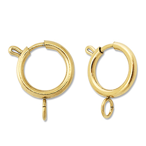 Fornituras Acero Inox reasa marinera 16mm Dorado