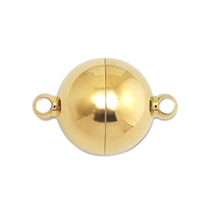 Fornituras Acero Inox cierre magn&eacute;tico bola 16mm Dorado