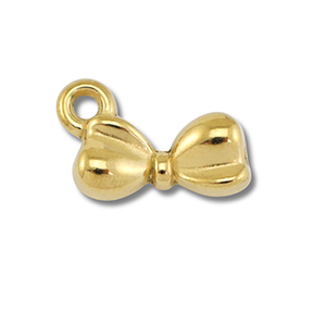 Colgantes Acero Inox lazo Dorado