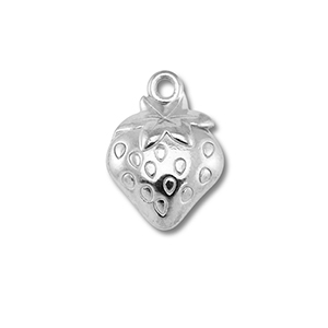 Colgantes Acero Inox fresa Plateado