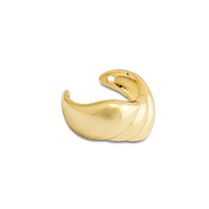 Pendientes ear cuff Acero Inox Dorado