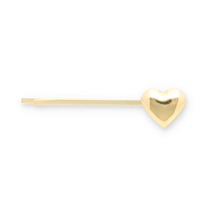 Accesorios para el pelo pasador para pelo coraz&oacute;n Dorado