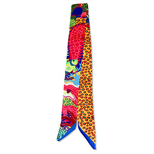 Bandana Pa&ntilde;uelo con vida marina Multicolor