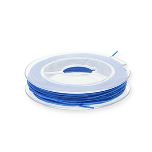 Hilo para enfilado el&aacute;stico 0.8mm Azul