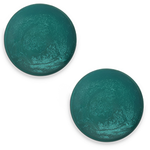 Cabuch&oacute;n cl&aacute;sico Polaris Elements 20 mm Jais Verde oscuro