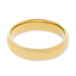 Anillos Acero Inox Dorado
