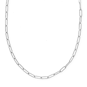 BY31&reg; Cadenas Acero Inox eslab&oacute;n Plateado