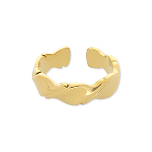 Anillos Acero Inox Dorado
