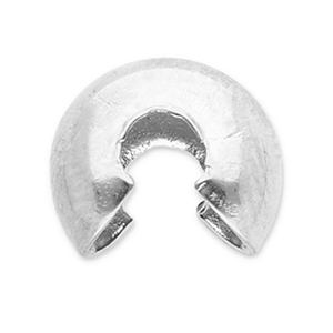 Fornituras acero inox cubre chafas 6mm Plateado