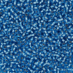 Rocalla Miyuki 15/0 Silver Lined Sapphire 15-0019