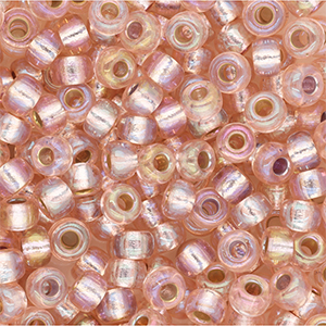 Rocalla Miyuki 6/0 Silverlined Ab Light Blush Beige 6-1023
